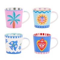 Annabel Trends Coffee Mug - Fiesta - Assorted 4pc