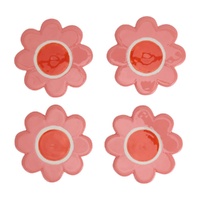 Annabel Trends Coaster Set - Ceramic - Flower