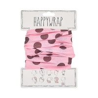 Annabel Trends Happywrap - Polkadot Pink & Chocolate