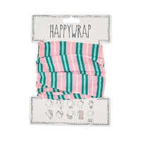 Annabel Trends Happywrap - Pink & Green Stripe