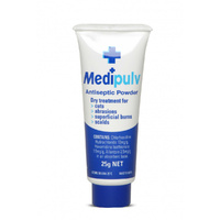 Medi Pulv Antiseptic Powder 25g Relief Itching, Burns, Scalds