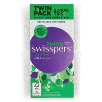 Swisspers Cotton Tips 2 x 400's