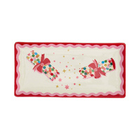 Annabel Trends Confetti Bon Bon Plate - Rectangle
