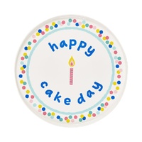 Annabel Trends Serving Plate - Happy Cake Day