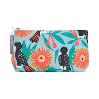 Annabel Trends Cosmetic Bag - Cotton - Small - Black Cockatoos