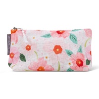Annabel Trends Cosmetic Bag - Linen - Small - Meadow Blush