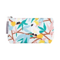 Annabel Trends Cosmetic Bag - Cotton - Small - White Cockatoos