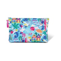 Annabel Trends Cosmetic Bag - Cotton - Large - Aussie Summer