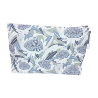 Annabel Trends Cosmetic Bag - Cotton - Large - Waratah Blue