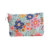 Annabel Trends Cosmetic Bag - Cotton - Large - Garden Love