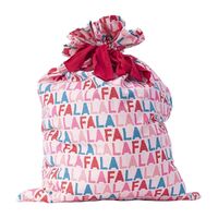 Annabel Trends Santa Sack Fa La La La