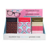 Annabel Trends Double Glasses Case - Counter Pack of 24