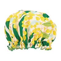 Annabel Trends Shower Cap - Linen Cotton - Golden Wattle