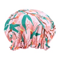 Annabel Trends Shower Cap - Linen - Blossom Branches