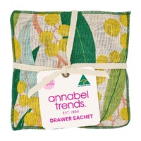 Annabel Trends Drawer Sachet - Linen Cotton - Golden Wattle