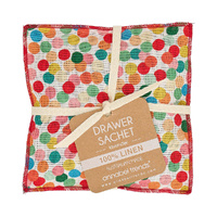 Annabel Trends Drawer Sachet - Linen - Confetti