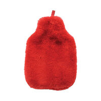 Annabel Trends Cosy Luxe Hot Water Bottle Cover Cherry
