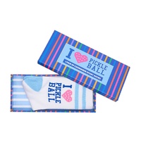 Annabel Trends Boxed Socks - Pickleball - Love