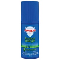 Aerogard Tropical Strength Insect Repellant Repels Roll-on 6hrs protection 50ml