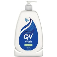 Ego QV Body Wash 1 Litre - Soap Free Refreshes Skin Pump Pack