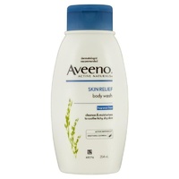 Aveeno Skin Relief Body Wash Fragrance Free 354ml - Soothes Sensitive Skin