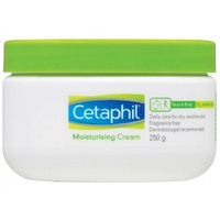 Cetaphil Moisturising Cream 250g for Dry Sensitive Skin Fragrance Free