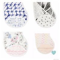 Aden+Anais Bamboo No-slip Silk-Soft Burpy Bibs / Burp Cloth Single