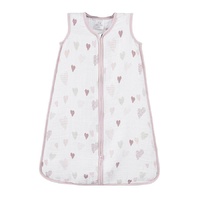 Aden +Anais100% Cotton Muslin Heartbreaker Classic Baby Sleeping Bag