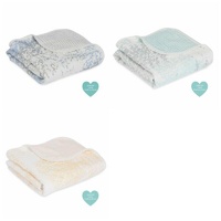 Aden+Anais Silky Soft Metallic Stroller/ Car Seat/ Couch Blanket