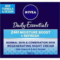 Nivea Daily Essentials Regenerating Night Cream 50ml Normal & Combination Skin