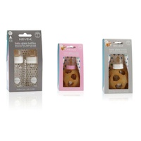 Hevea Planet Baby Glass Feeding Bottles 2 Pack
