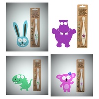 Jack N'Jill Bio Toothbrush Extra soft nylon bristles, BPA & PVC Free