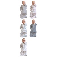 Baby studio COTTON ALL IN ONE SWADDLE BAG 3-9M