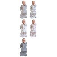 Baby studio COTTON ALL IN ONE SWADDLE BAG 0-3M