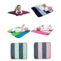 Mum2mum Baby Infant Change Mat 100% Cotton Nylon Water Resistant Backing