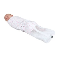 Mum2mum Baby Infant Summer Dreamswaddle Small 100% Cotton Adjustable SwaddleWrap