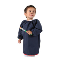 Mum2Mum Art Smock Long Sleeve for Children Navy Painting and Art