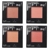 Maybelline Fit Me True-to-tone Blush Lightweight Radiant Glue Natural Look