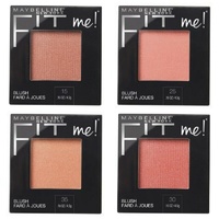 Maybelline Fit Me True-to-tone Blush Lightweight Radiant Glue Natural Look