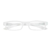Annabel Trends Isee Reader Pastel White Reading Glasses with Case Bluelight lens