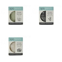 Annabel Trends Spa Trends Konjac Sponge Exfoliates Clarifies Skin All Natural