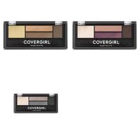 Covergirl Eyeshadow Quad Luminous Colour Smooth Buildable Colour Pigments