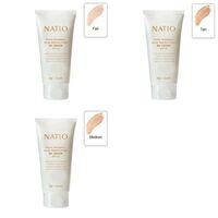 Natio Cream to Powder Foundation Medium Coverage Shine Free Finish
