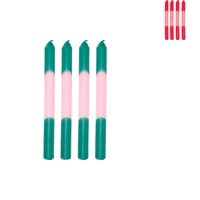 Annabel Trends Two Tone Dinner Candles - 4pc