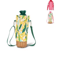 Annabel Trends Picnic Bottle Bag - Wicker