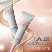 Thin Lizzy Flawless Liquid Foundation Even Skin Tone Minimise Pores Fine Lines