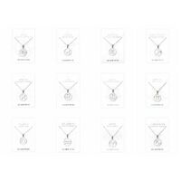 Annabel Trends Zodiac Pendant Jewellery Polished Stainless Steel Finish