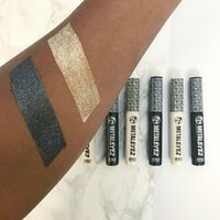 W7 Metal Eyez Metallic Eye Foil Liquid Fomula Glitter Finish Eyelids