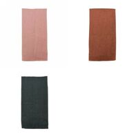 Annabel Trends Stonewashed Tea Towel Various Colours Rustic Ramie Cotton