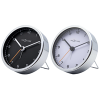 Boyle NeXtime Company Alarm Clock 9cm Various Colour Silent Sweep